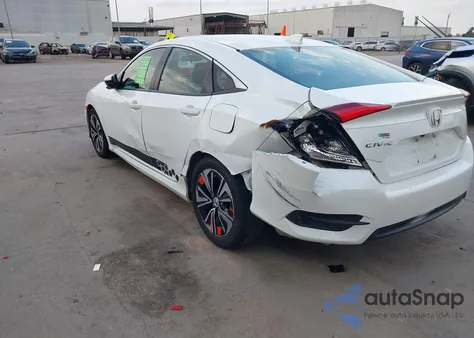 2018 Honda Civic Ex-T from USA, damaged, VIN JHMFC1F37JX032279